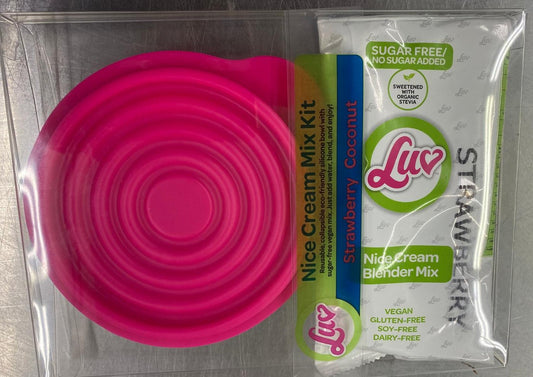 Strawberry Coconut Vegan Nice Cream Making Kit