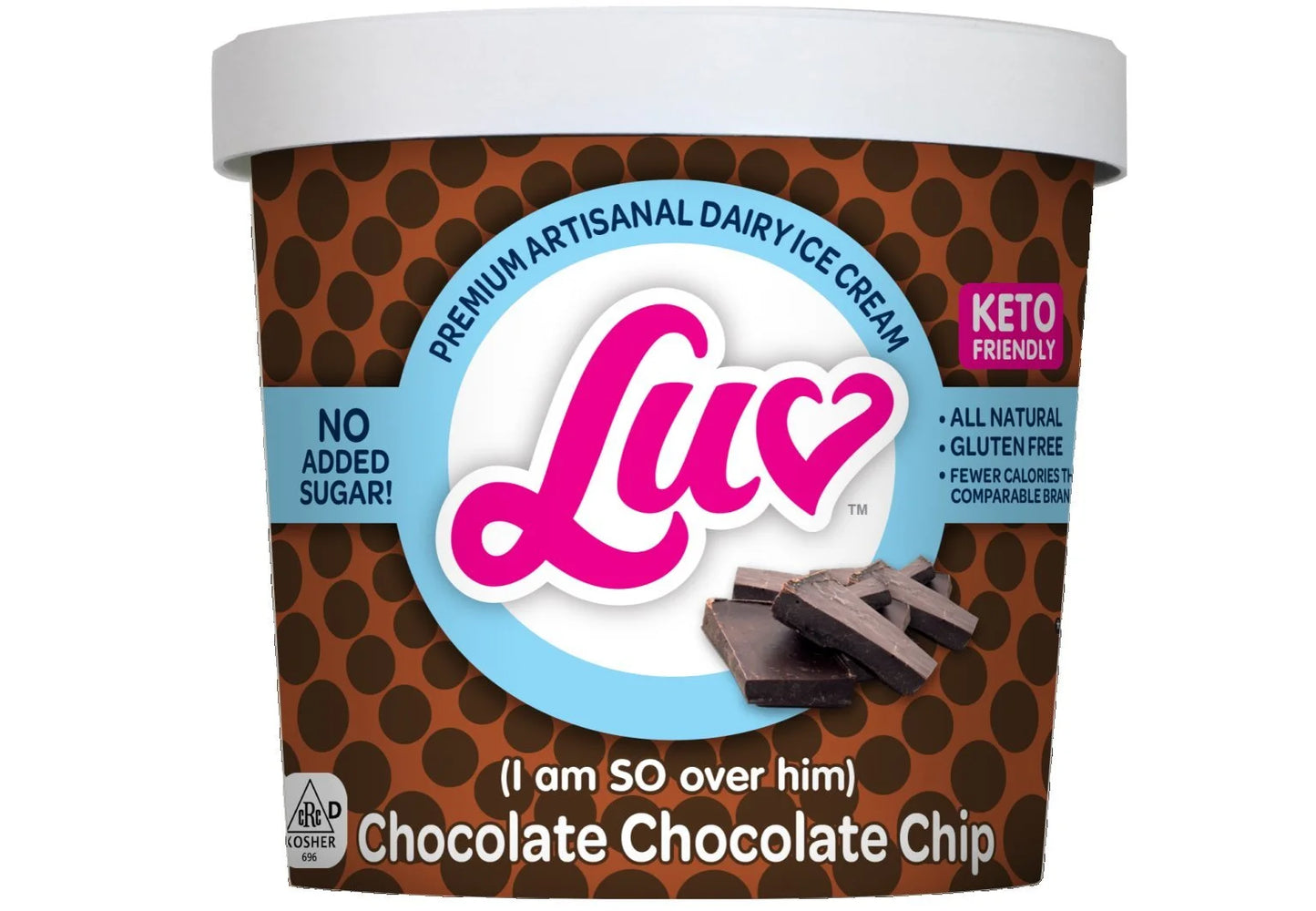 I'm *SO* Over Him! Chocolate Chocolate Chip Dairy Ice Cream